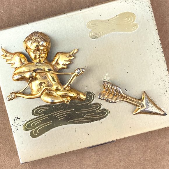 Elgin American Vintage Sterling Compact - Picture 1 of 7